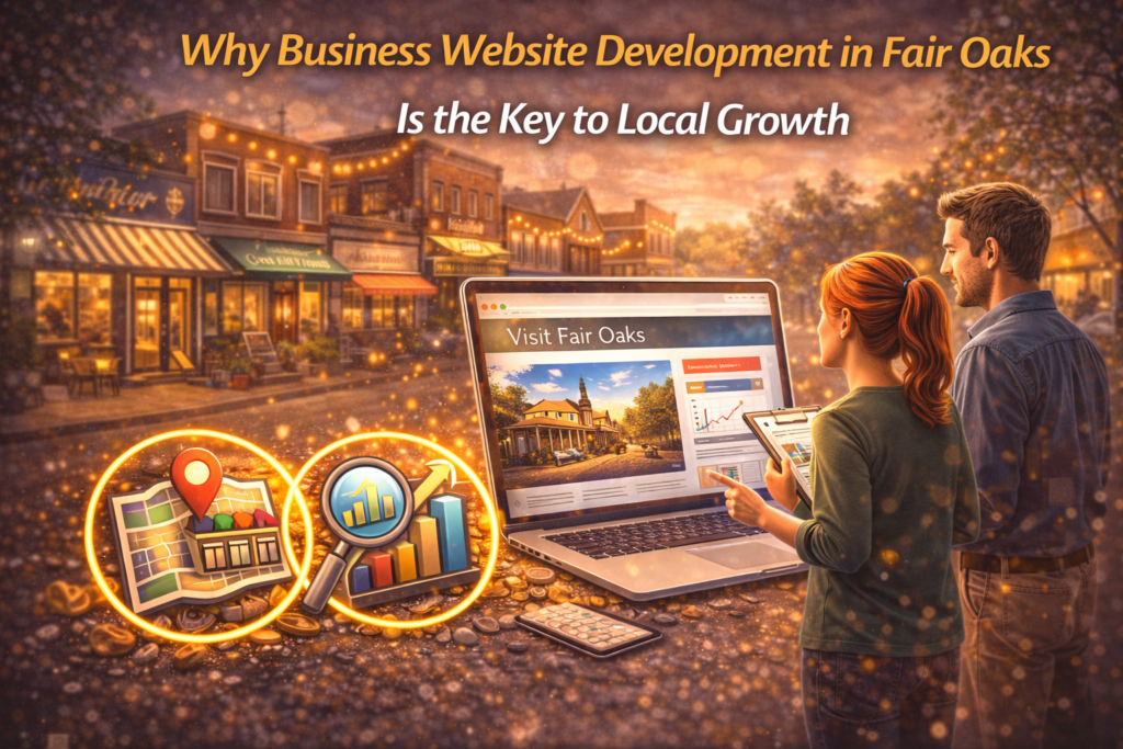 Why Business Website Development in Fair Oaks Is the Key to Local Growth